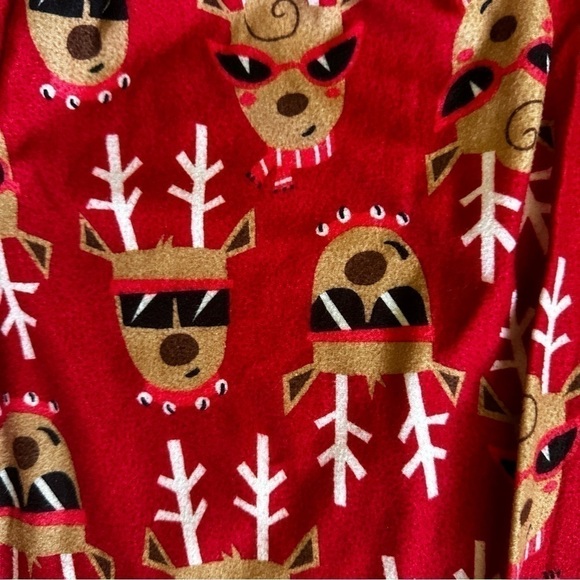 Toast & Jammies reindeer flannel pajama pants small - Picture 6 of 6